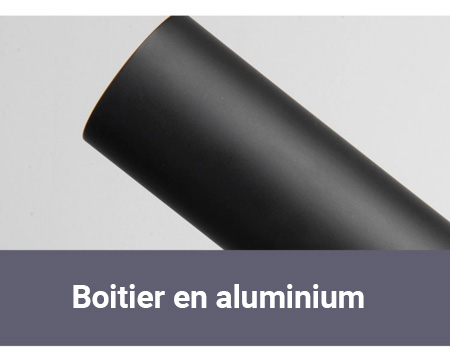 lampe de suspension cylindre noir